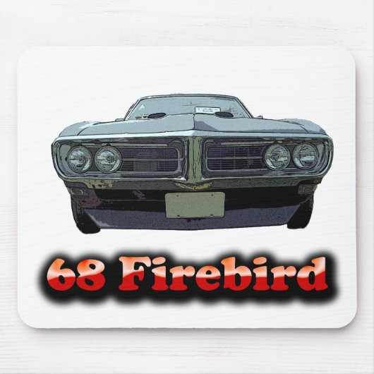1968 Firebird Muismat (Voorkant)