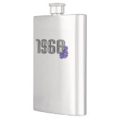 1968 Hippie Vredesbord Bloemkracht Paarse Flacon (Links)