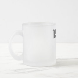 1968 Hippie Vredesbord Bloemkracht Paarse Matglas Koffiemok