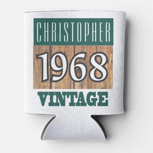 1968 Jaar van de Koelbox van de geboorte Blikjeskoeler (Voorkant)