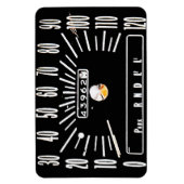1968 Klassieke Auto Snelheidsmeter Magneet (Verticaal)