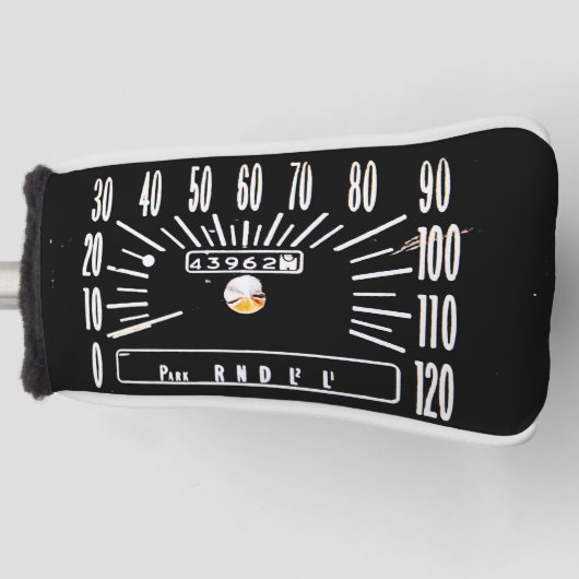 1968 Klassieke Autometer Golfheadcover (Voorkant)