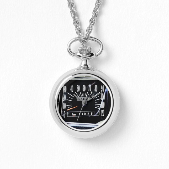 1968 Klassieke Autosnelheidsmeter Horloge (Voorkant)