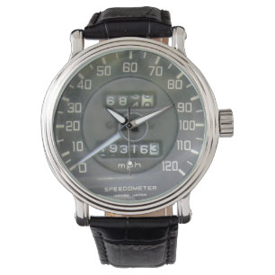 1968 Klassieke Japanse sportauto snelheidsmeter Horloge