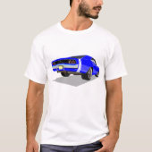 1968 Lader in blauw T-shirt (Voorkant)