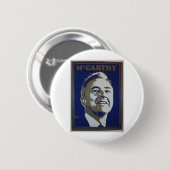 1968 McCarthy Ronde Button 5,7 Cm (Voorkant /achterkant)