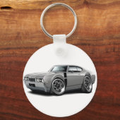 1968 Olds 442 Grey-Black Sleutelhanger (Voorkant)