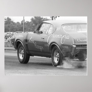 1968 Olds 442 - Saaien -  belemmering Poster