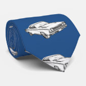 1968 Plymouth Roadrunner Muscle Illustratie van de Stropdas (Opgerold)