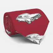 1968 Plymouth Roadrunner Muscle Illustratie van de Stropdas (Opgerold)