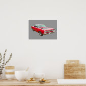 1968 Plymouth Roadrunner Poster (Keuken)