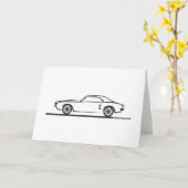 1968 Pontiac Firebird Kaart (Gele Bloem)