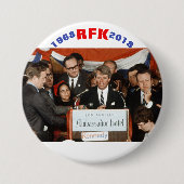 1968 RFK 2018 RONDE BUTTON 7,6 CM (Voorkant)