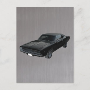 1968 sliplader r/t mopargeborsteld staal briefkaart