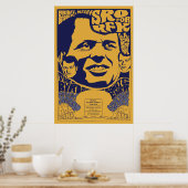 1968 "Standing Room Only" RFK Psychedelic Poster (Keuken)