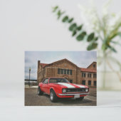 1968 supersport chevy camaro briefkaart (Staand voorkant)