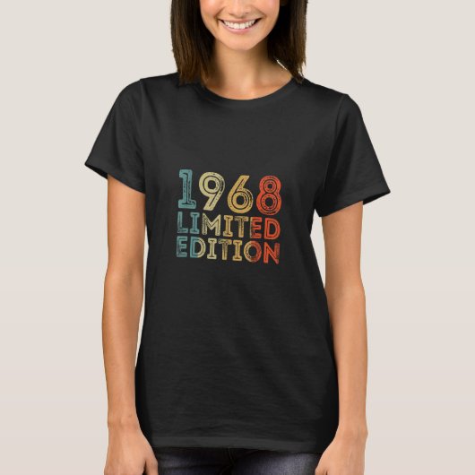 1968 vogelretro t-shirt (Voorkant)