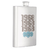 1968 Vredesteken Aqua Hippie Flower Power Flacon (Rechts)