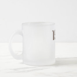 1968 Vredesteken Hippie Flower Power Aqua Paarse Matglas Koffiemok