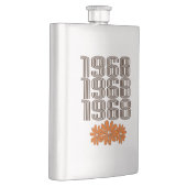 1968 Vredesteken Sinaasappel Hippy Flower Power Flacon (Rechts)