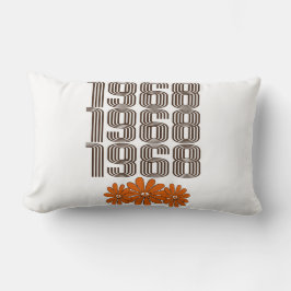 1968 Vredesteken Sinaasappel Hippy Flower Power Kussen