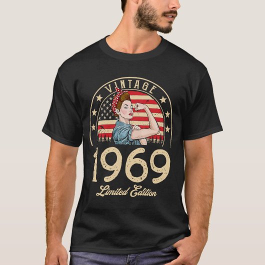  1969 1969 53e verjaardag 53 jaar oud t-shirt (Voorkant)