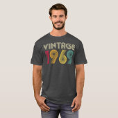 1969 52e verjaardag Gift Classic Mannen 52 T-shirt (Voorkant volledig)