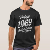  1969 53 jaar oude Retro 53th Birthday Graph T-shirt (Voorkant)