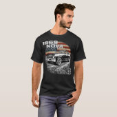 1969 69 Nova Silhouette Spierauto Amerikaanse T-shirt (Voorkant volledig)