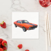 1969 AMC Javlin Muscle Car Servetten (Insitu)