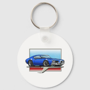 1969 Blue Cutlass Sleutelhanger