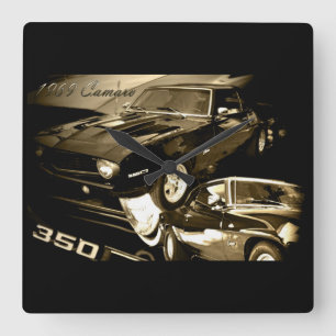 1969 Camaro Clock Vierkante Klok
