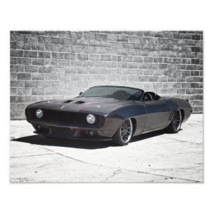 1969 Camaro Hot Rod Foto Afdruk