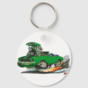 1969 Camaro RS SS Green-Black converteerbaar Sleutelhanger