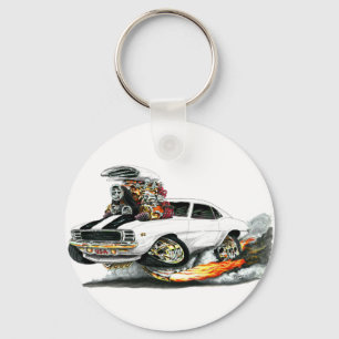 1969 Camaro RS SS White-Black auto Sleutelhanger
