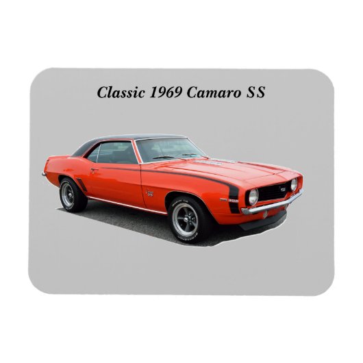1969 Camaro SS Magneet (Horizontaal)