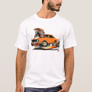 1969 Camaro SS Oranje-witte auto T-shirt