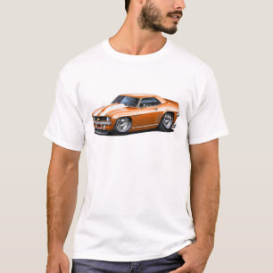 1969 Camaro SS Oranje-witte auto T-shirt