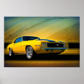 1969 Camaro SS Poster (Voorkant)