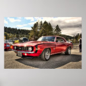 1969 Camaro SS Print (Voorkant)