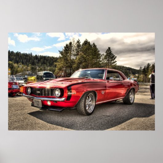 1969 Camaro SS Print (Voorkant)