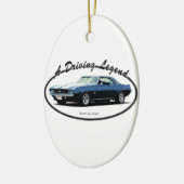 1969 CAMARO YENKO BLUE KERAMISCH ORNAMENT (Links)