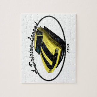 1969 CAMARO Z28 GEEL LEGPUZZEL