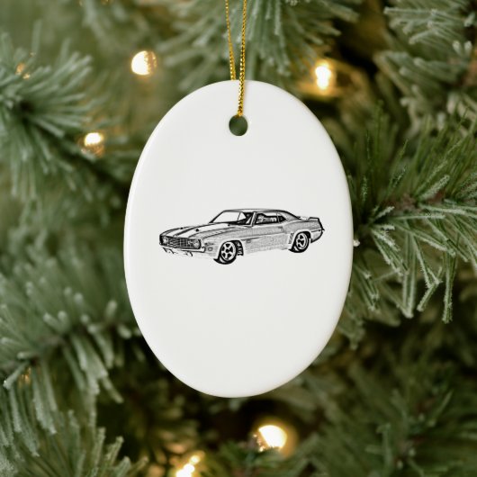 1969 Camaro Z28 Keramisch Ornament (Boom)