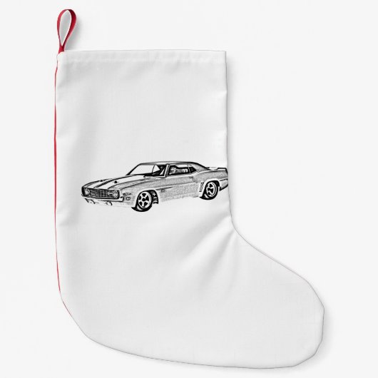 1969 Camaro Z28 Kleine Kerstsok (Voorkant)