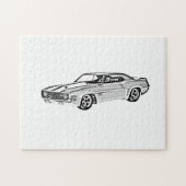 1969 Camaro Z28 Legpuzzel (Horizontaal)