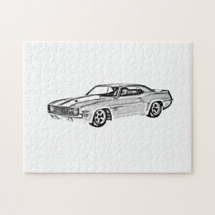 1969 Camaro Z28 Legpuzzel