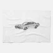 1969 Camaro Z28 Theedoek (Horizontaal)