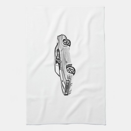 1969 Camaro Z28 Theedoek (Verticaal)