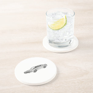 1969 Camaro Z28 Zandsteen Onderzetter